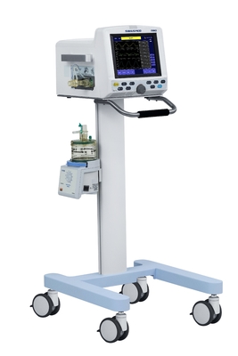 Mesin Ventilator ICU 0-20cm H2O, Ventilator Perawatan Kritis untuk Pediatri Dewasa