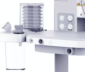 ATAU Ventilator Mesin Anestesi Dengan Layar Sentuh Warna LCD TFT 10 &quot;