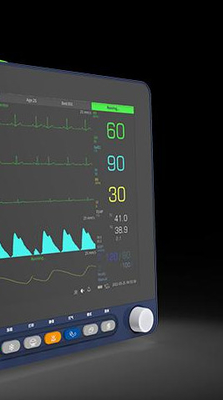 Monitor Pasien Portabel LCD 12.1 inci, Peralatan Pemantauan Rumah Sakit ISO13485