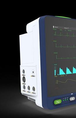 Monitor Pasien Portabel LCD 12.1 inci, Peralatan Pemantauan Rumah Sakit ISO13485