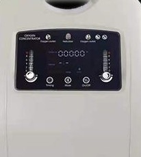 0,5-5L / mnt Ventilator Perawatan Rumah, Konsentrator Oksigen Penggunaan Rumah 53dB