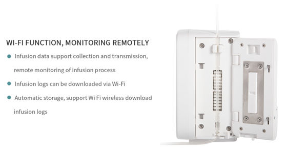 Pompa Infus Rumah Sakit Purple Horn Beberapa Mode Akurasi 5%